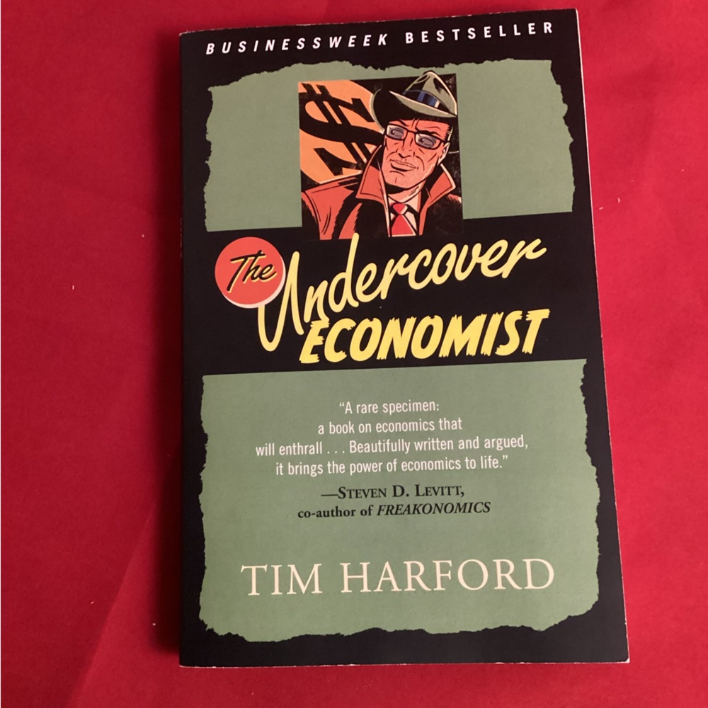 The Undercover Economist Paperback Tim Hartford
